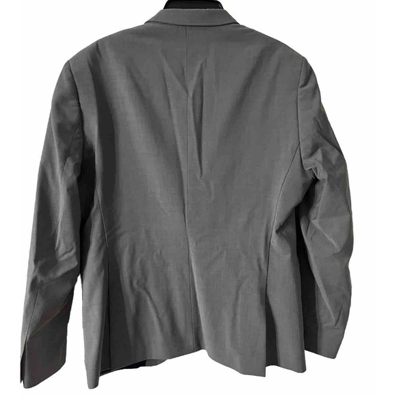 Zara Man Men’s Grey Suit Blazer & Pants 36” Jacket 36” Shoulder, pant inseam - Picture 7 of 16